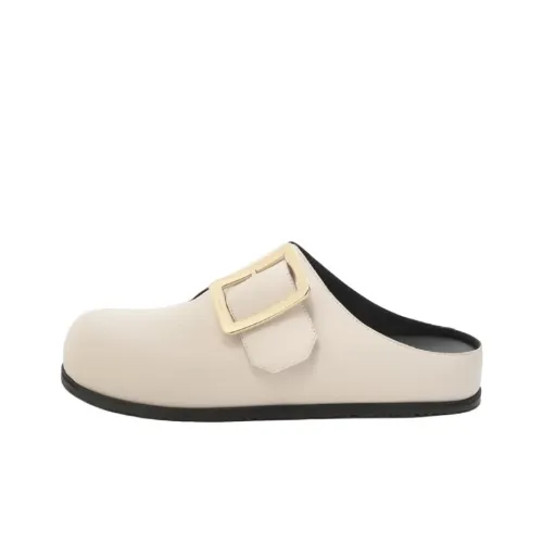 BALLY Домашние тапочки Обувь Birkenstock Женские цвет Слоновая кость