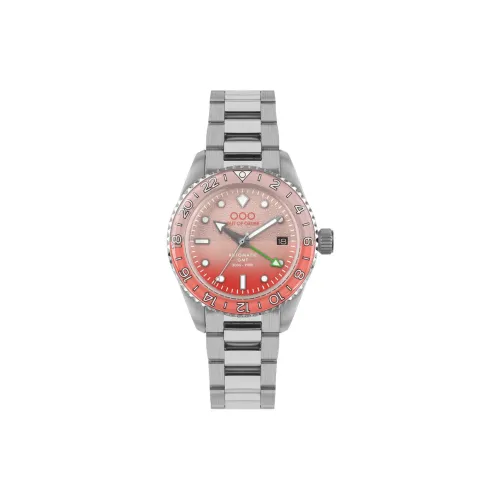 OUT OF ORDER Наручные часы Автоматический Механический Механизм Розовый Циферблат Унисекс