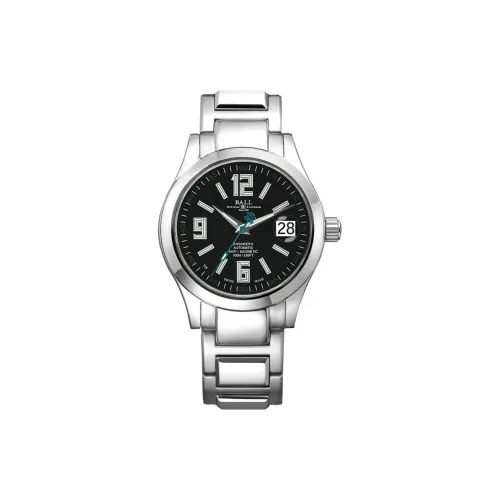 Шар Engineer II Collection Автоматический Механический Механизм Мужские Часы Часы 40 мм Черный Циферблат