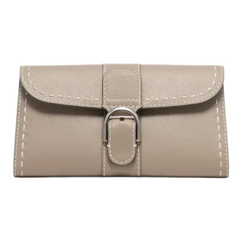 Delvau Brillant с рельефной телячьей кожей сумка через плечо кошелек женский сливовый