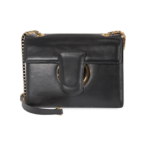 FERRAGAMO Lambskin Сумка через плечо Средняя Женская Черная