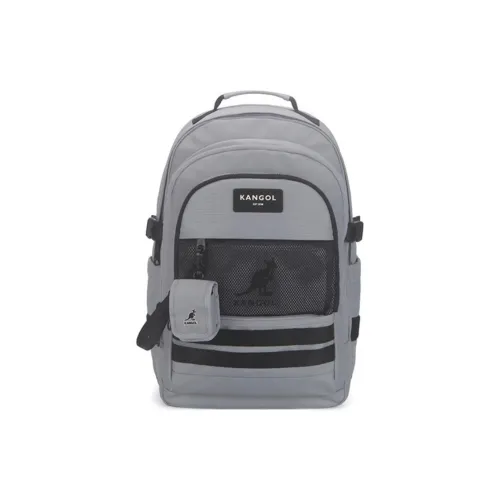 KANGOL Nylon Рюкзак Мужской Светло-Серый