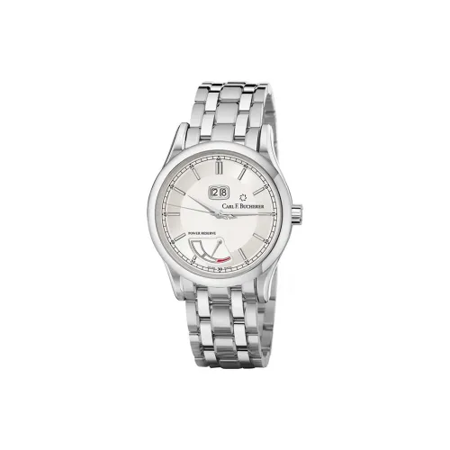 Carl F.Bucherer Автоматический Механический Механизм Мужские Часы из Коллекции MANERO 40 мм Белые