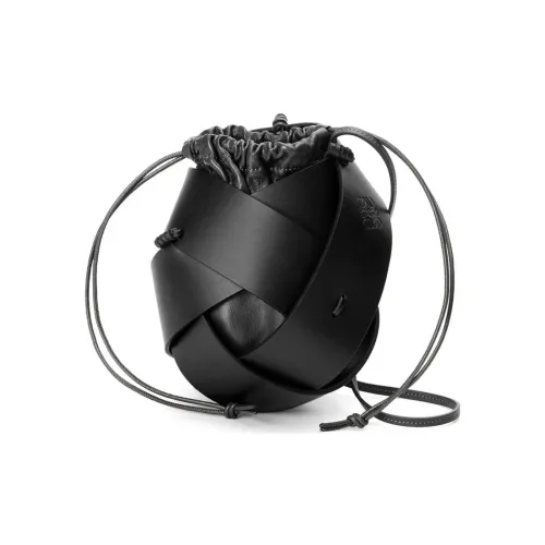 LOEWE Anagram Сумка через плечо из коровьей кожи Женская Черная