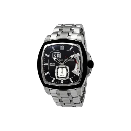 Carl F.Bucherer Автоматический Механический Механизм Мужские Часы PATRAVI Collection 43,75мм*44,5мм*13,95мм Черные