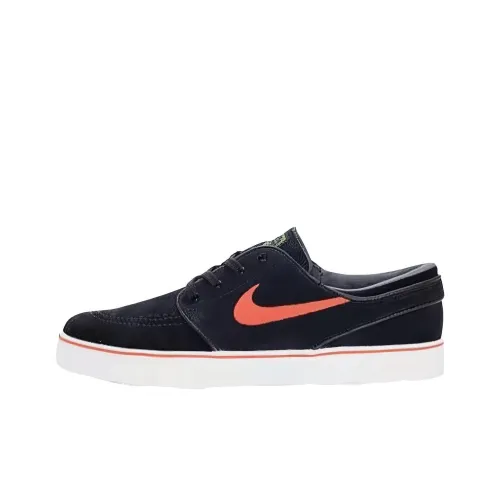 nike SB Stefan Janoski Zoom Износостойкий и Легкий Низкий Топ Скейтборд Кроссовки Унисекс Черный