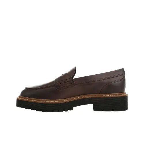 HOGAN Penny Лоферы Женские Коричневый