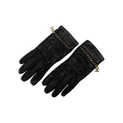 CHANEL Овечья кожа Перчатки Женские