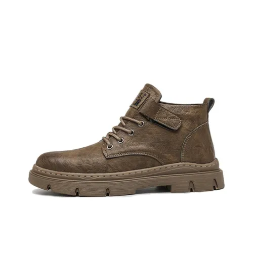 GNSJ Casual Высокий Топ Khaki Мужской