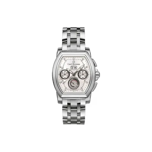 Carl F.Bucherer Автоматический Механический Механизм Мужские Часы PATRAVI Collection 39мм*42мм*13,8мм Белый