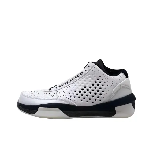 Джордан 2010 Team Slip-Resistant Low-Top Винтажные Баскетбольные Кроссовки Мужские Белые