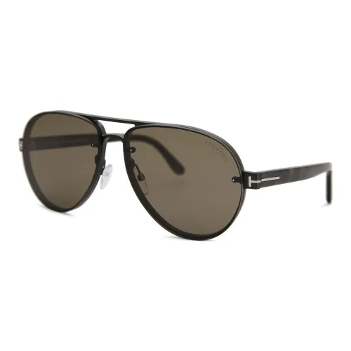 TOM FORD Металл Aviator Солнцезащитные очки Мужской Черный
