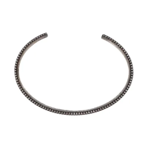 SAINT LAURENT Металл Браслеты Мужской Серебряный