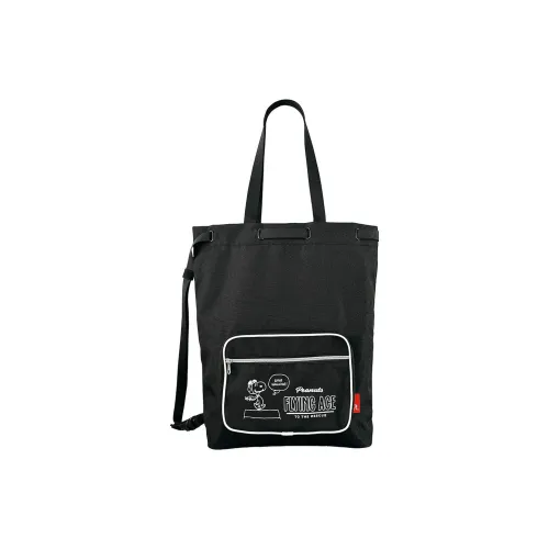 ROOTOTE Полиэстер Тоут Сумка Сумка для покупок Портативная Сумка через плечо Унисекс Черная