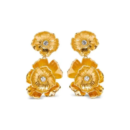 Oscar De La Renta Серьги из лата Женские Золотые