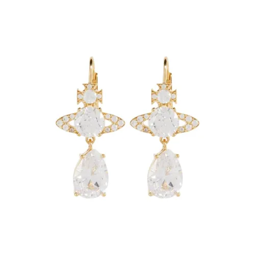 Vivienne Westwood Brass Earrings Женские Золото