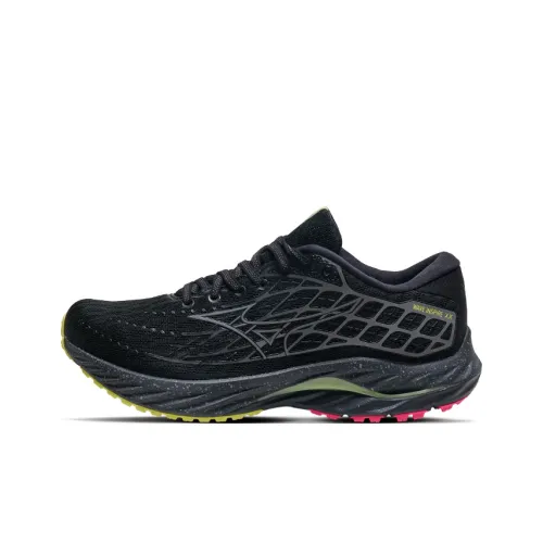Mizuno Wave Inspire 20 Беговые кроссовки Низкий топ Черный Серый цвет Унисекс