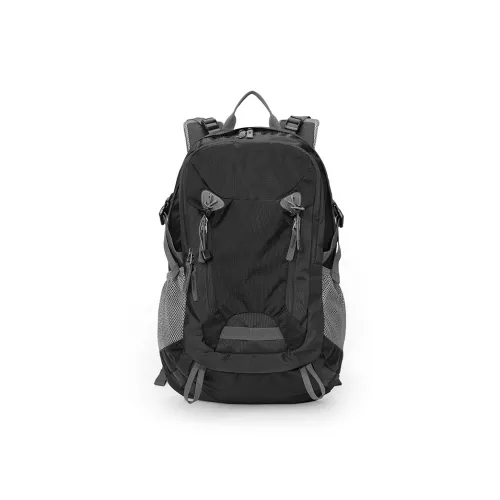 GUSKI Nylon Outdoor Bag Unisex Black Royal Blue