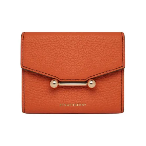 Strathberry Телячья кожа Кошелек Женские Апельсин Соус