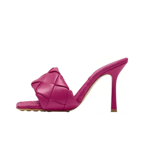 Bottega Veneta Lido Слипоны Женские Фуксия