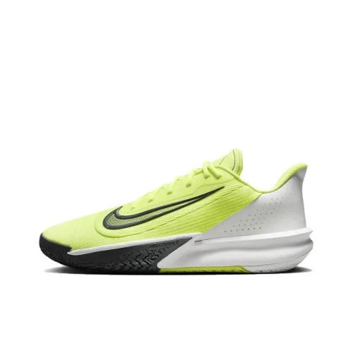 Nike Precision 7 Low Топ Баскетбольные кроссовки Мужской Неоново-желтый