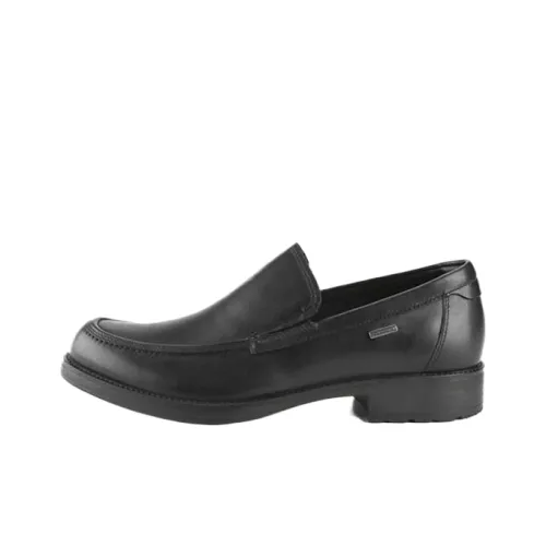 Hush Puppies Повседневные кожаные туфли с низким верхом, черные, мужские