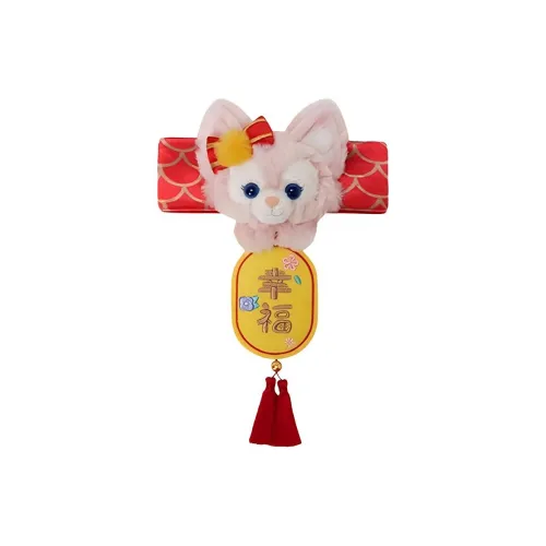 Disney 2024 Chinese New Year Taffy Friends Collection Линабелл Плюшевый Кружево Вверх Аксессуары для кукол