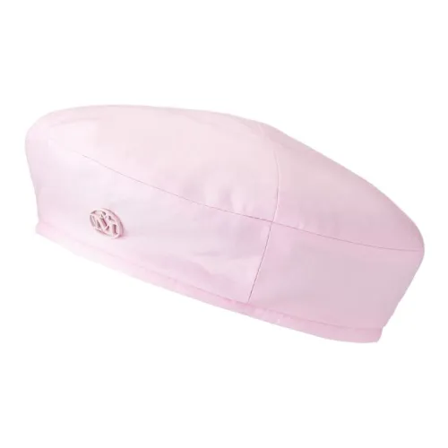 Maison Michel Ткань Береты Женские Розовый