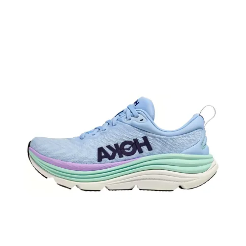 HOKA ONE ONE Gaviota 5 Slip-resistant Abrasion-resistant Low-top Беговые кроссовки Женские Blue
