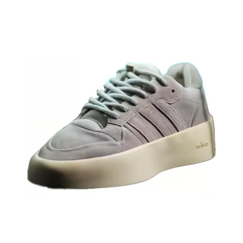 Fear Of God x Adidas Originals Athletics 86 Lo Покрытие Против скольжения Амортизация Низкий Топ Скейтбординг Кроссовки Унисекс Белый