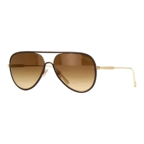 TOM FORD Aviator Солнцезащитные очки Мужские Многоцветные