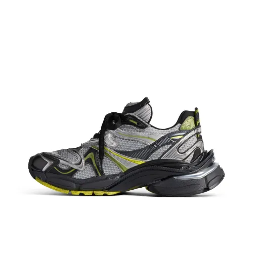 Balenciaga Runner Толстая подошва Низкий топ Серебряный Мужской