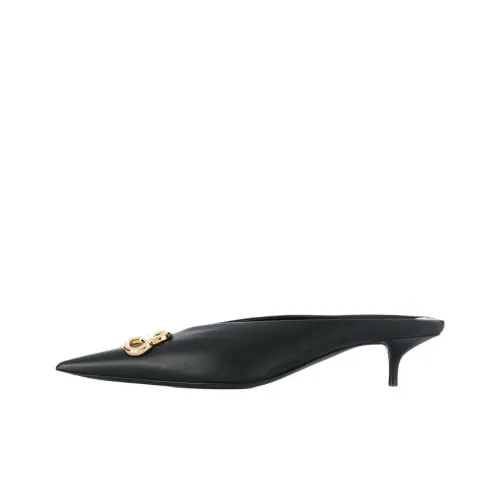 Balenciaga Knife Стильные Сандалии Женские Черные