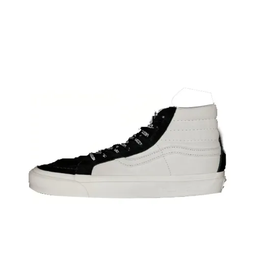 Footpatrol x VANS SK8 Vault 2018 Высокие Кроссовки для скейтбординга Унисекс Черный Белый