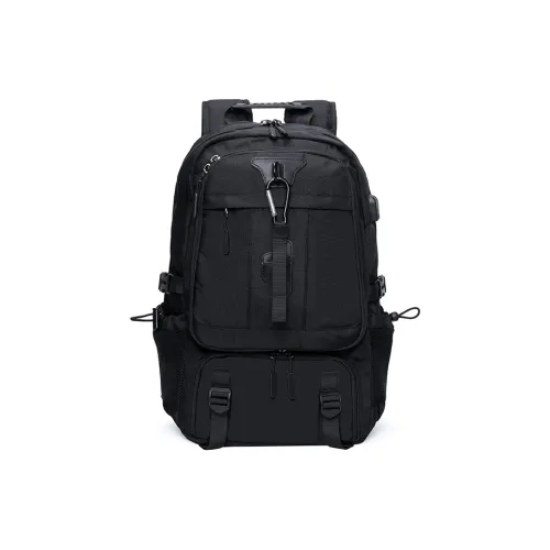 GUSKI Полиэстер Рюкзак Мужской Черный