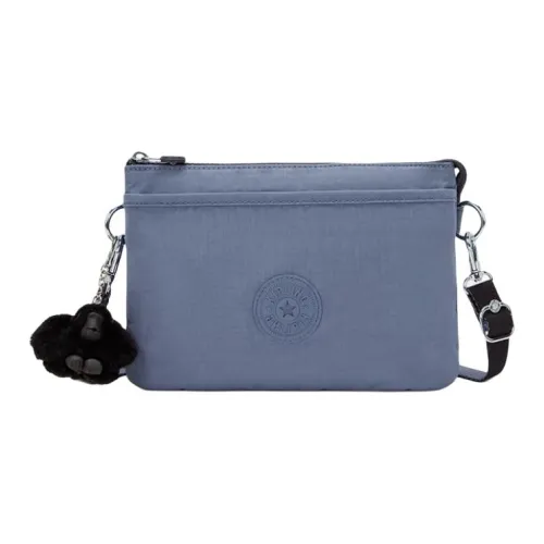 Kipling Полиамид Сумка через плечо Сумка на плечо Маленькая Женская Серый Синий