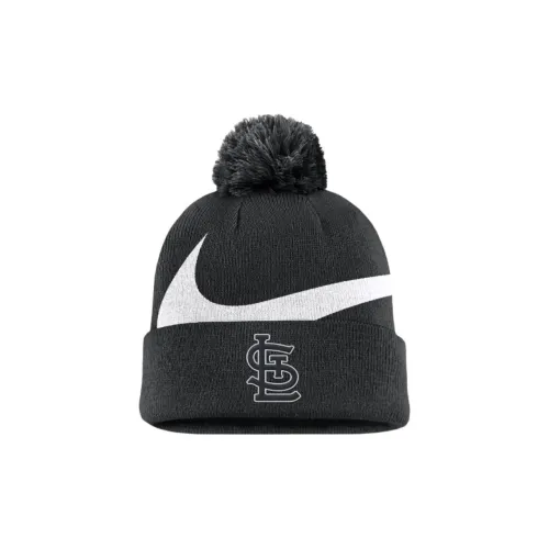 nike Акриловые шапки-бини Мужской Черный