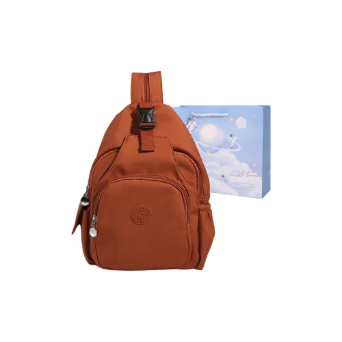 Duoluplo Doron Paul Нейлон Рюкзак Женские Коричневый Экрю черный