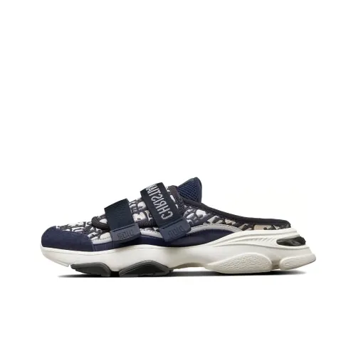 DIOR D Walk Слипоны Женские Темно-синий