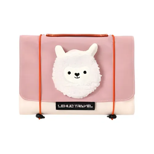 LOHAS Travel Полиэстер Конверт Roll Up Косметичка Стандартная Унисекс Зеленый Розовый