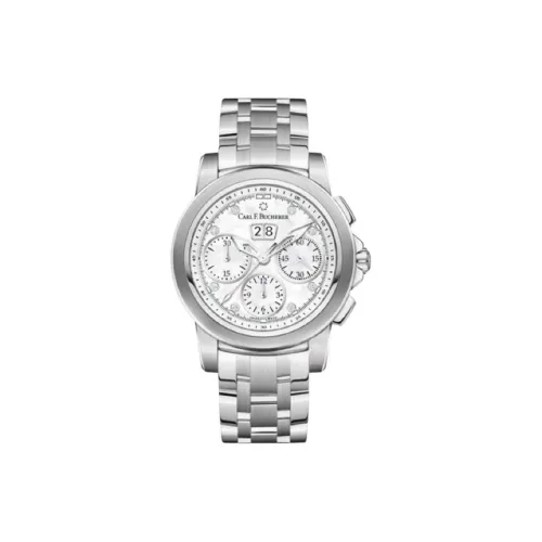 Carl F.Bucherer Автоматический Механический Механизм Мужские Часы PATRAVI Collection 40 мм Белые