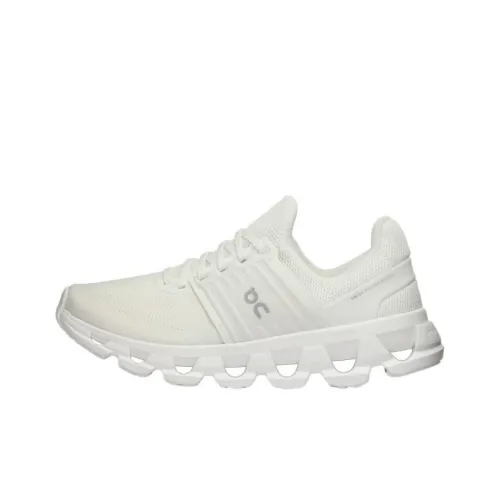 On Cloudswift 3 противоскользящие устойчивые к истиранию низкий топ беговые кроссовки женские белые