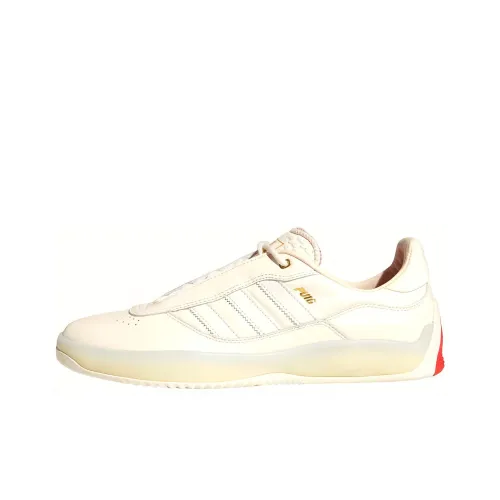 Adidas Originals Puig Palace Abrasion Resistant Дышащие Низкие Кроссовки для Скейтбординга Унисекс Бежевые
