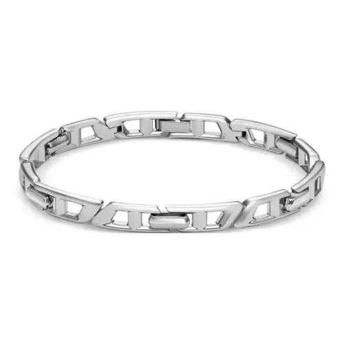 DIESEL Серебряные браслеты для мужчин