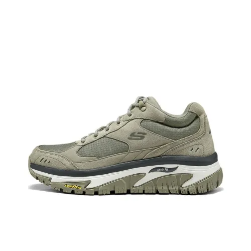 Skechers OUTDOOR MENS Альпинистские и туристические ботинки Низкий верх Коричневый Мужской