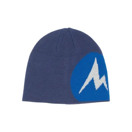Marmot Смесовая шерсть Шапки-бини Унисекс Синий