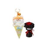 Лиса + Стиль Шанель Платформа в Красном Розовом Маленький Букет