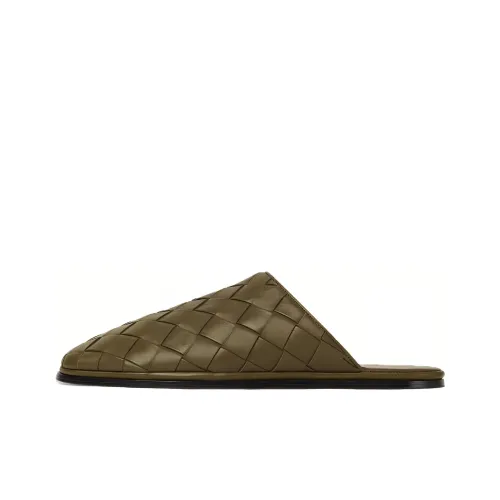 Bottega Veneta Домашние тапочки Мужской Зеленый
