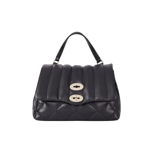 Zanellato Сумка через плечо из телячьей кожи маленькая сумка женская черная