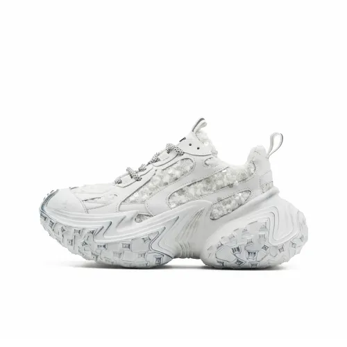 Little Sue Low-Top Sneakers White Women's